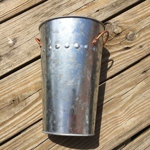 FRENCHISH METAL VASE